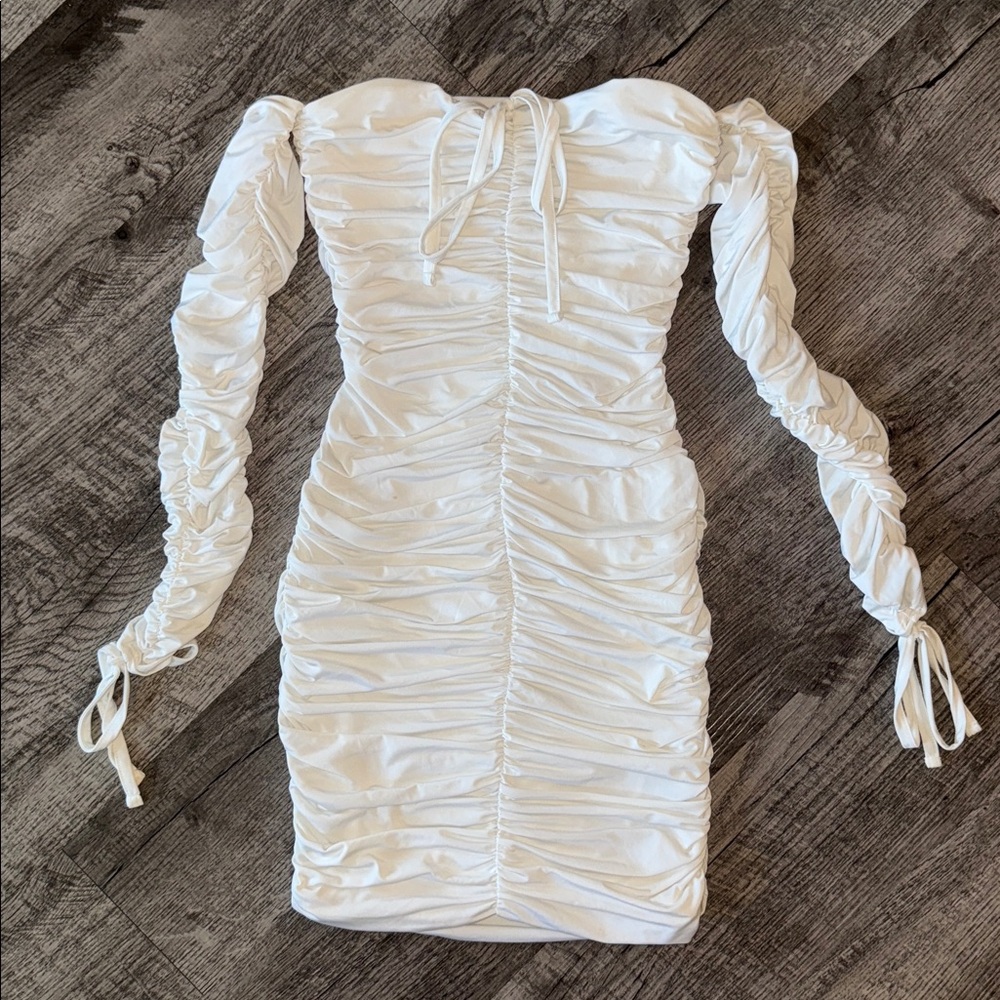 Ruched Bodycon mini dress